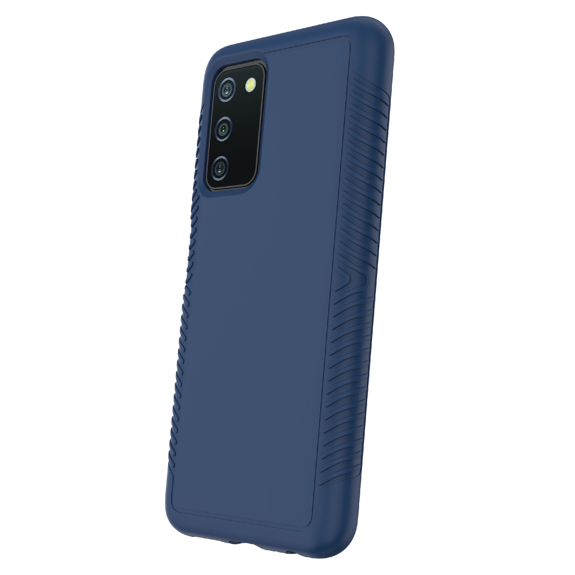Protective Grip Phone Case for Samsung Galaxy A03s, Blue